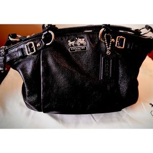 Coach Leather Convertible Purse.